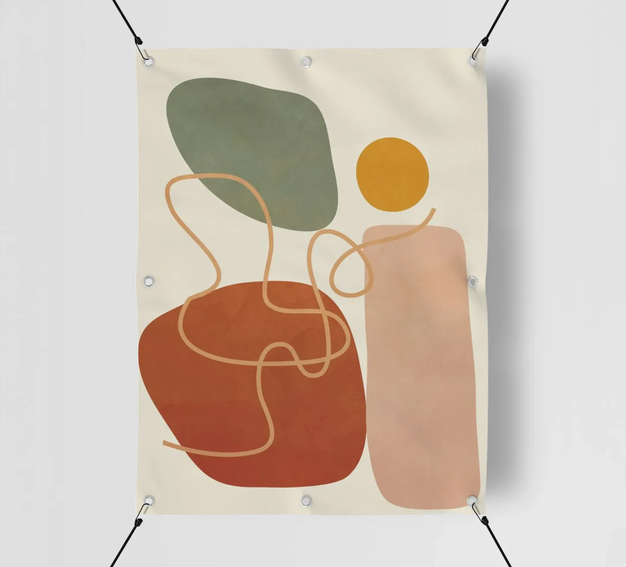 Geometry Abstract 2 telo in pvc da Flow Line