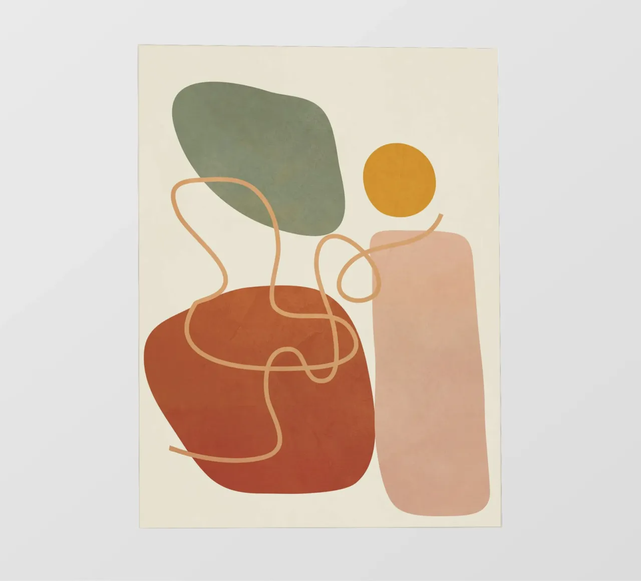 Geometry Abstract 2 telo in pvc da Flow Line