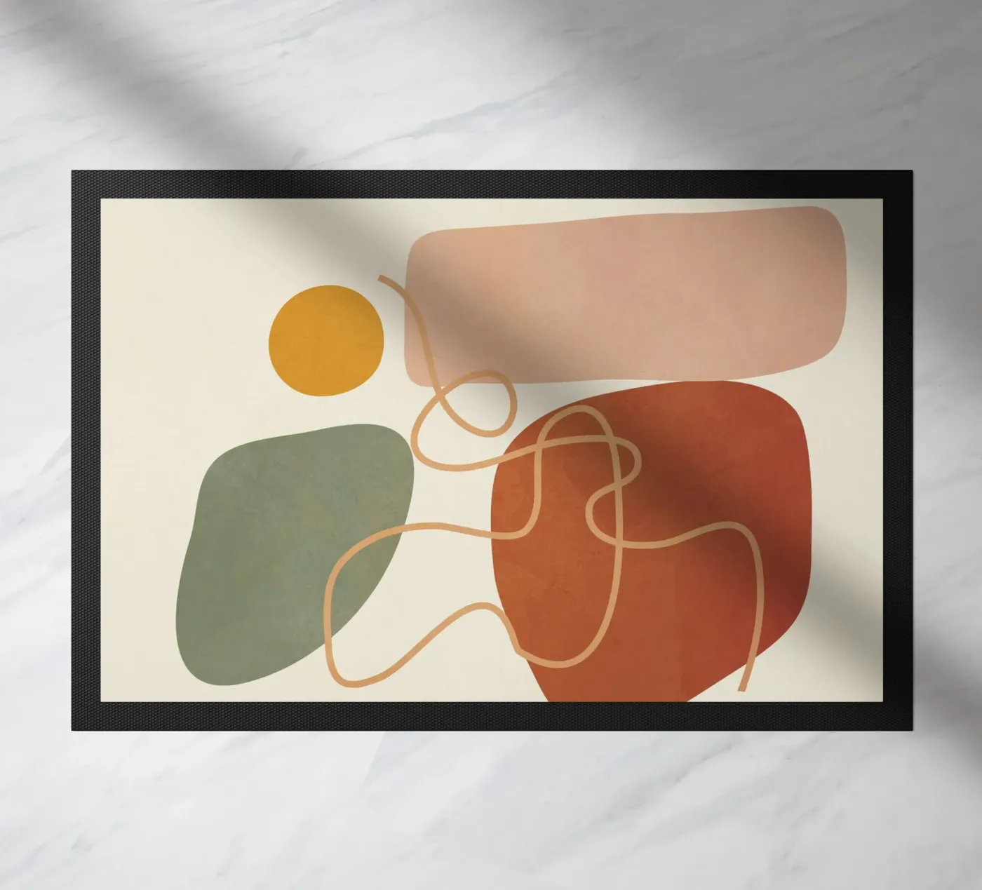 Geometry Abstract 2 paillasson de Flow Line