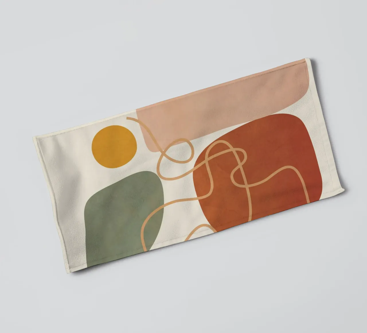 Geometry Abstract 2 asciugamano da bagno da Flow Line