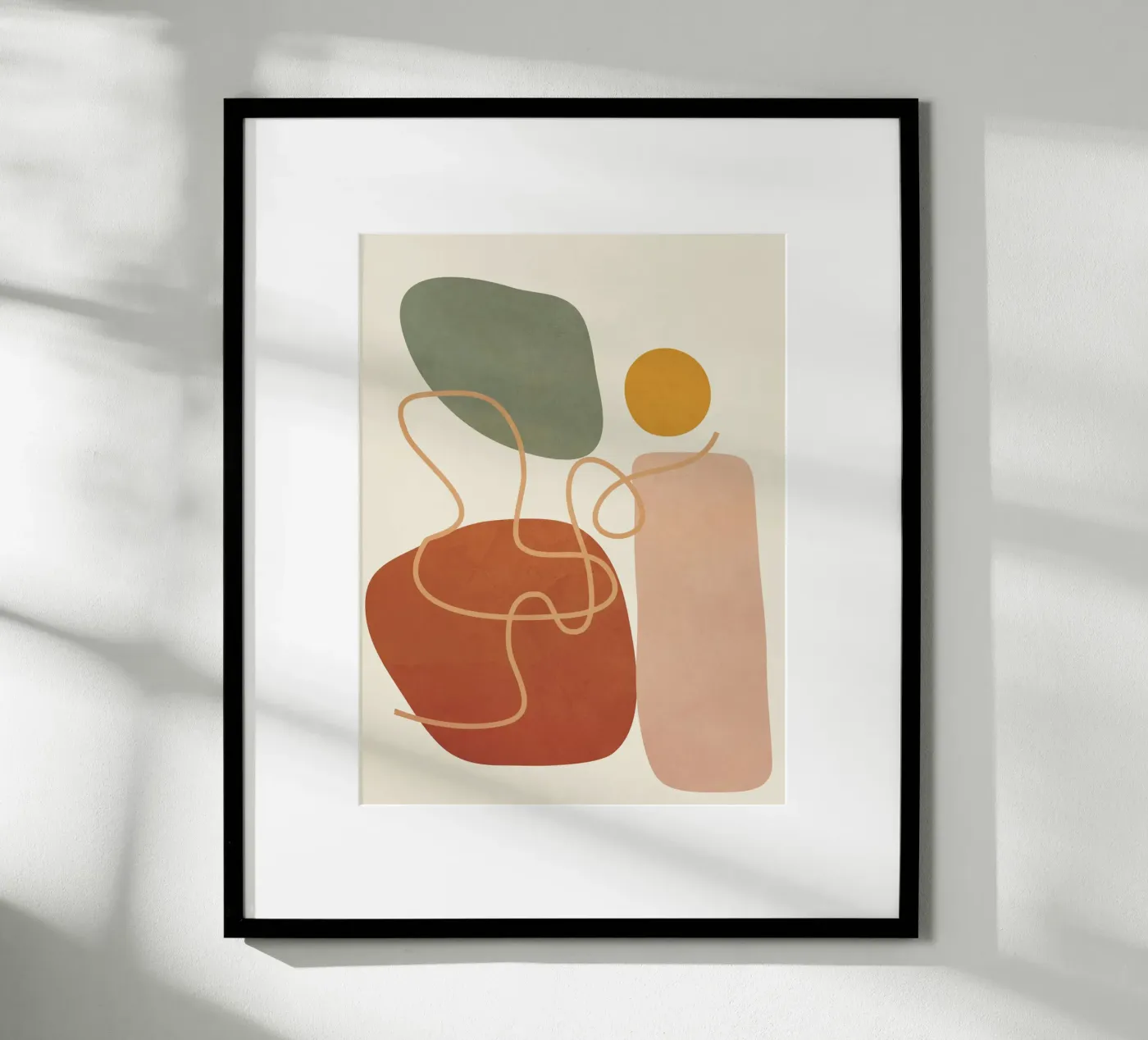 Geometry Abstract 2 poster by Flow Line