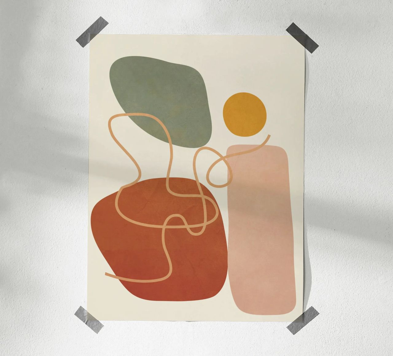 Geometry Abstract 2 Poster von Flow Line