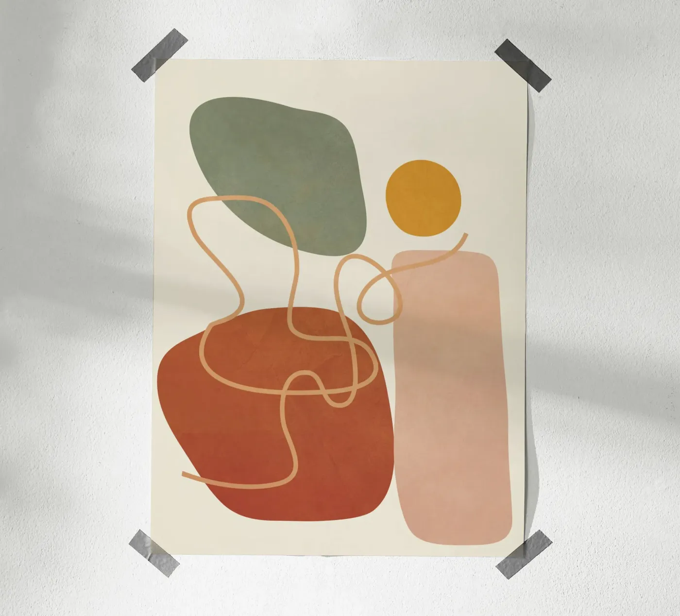 Geometry Abstract 2 poster by Flow Line