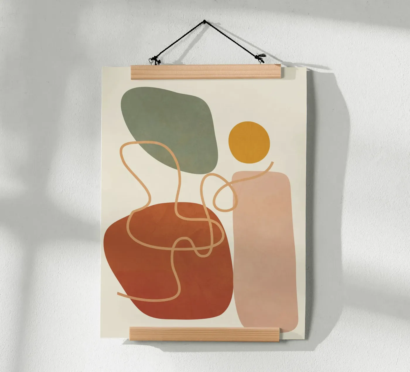 Geometry Abstract 2 poster by Flow Line