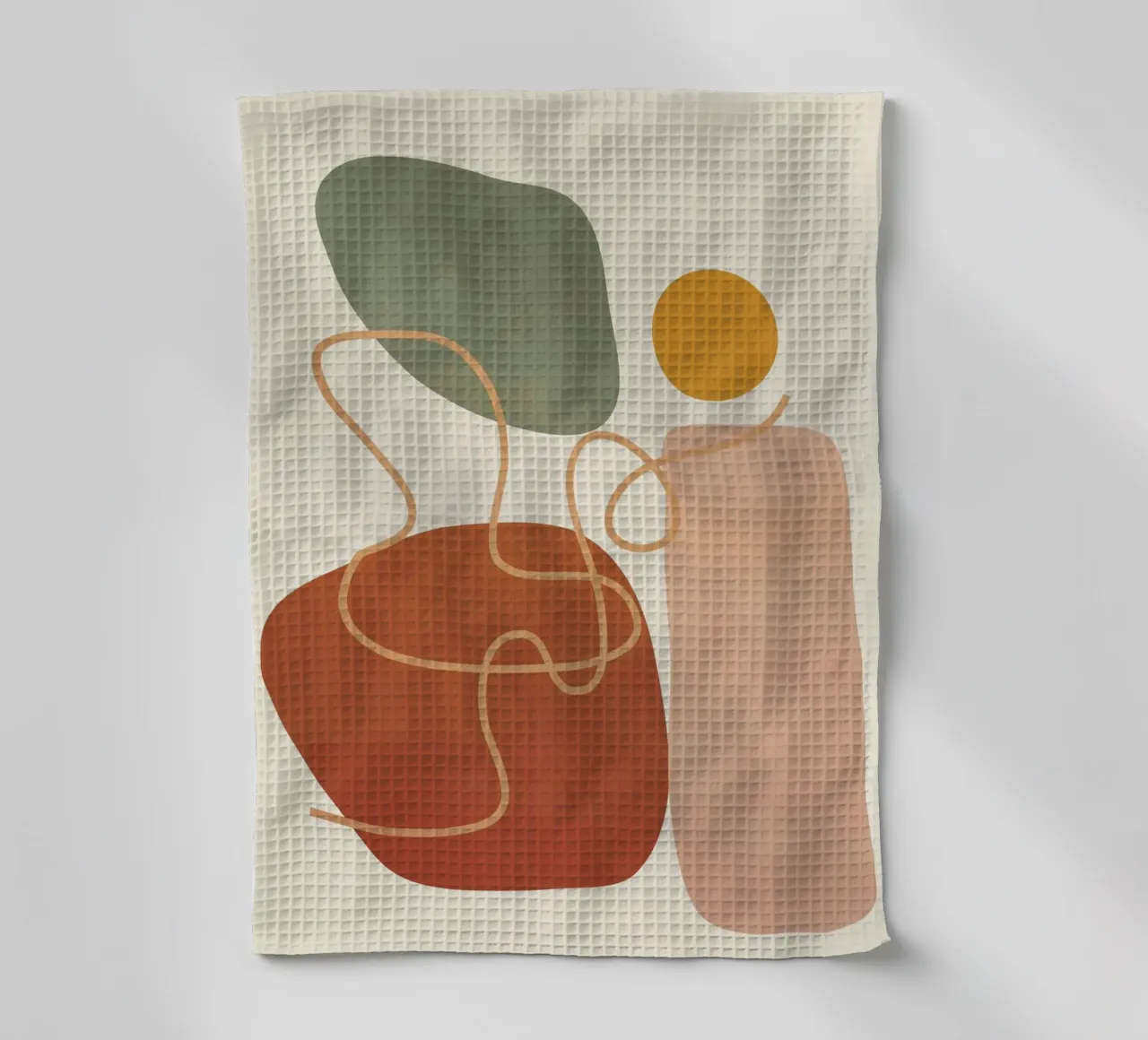 Geometry Abstract 2 torchon de Flow Line