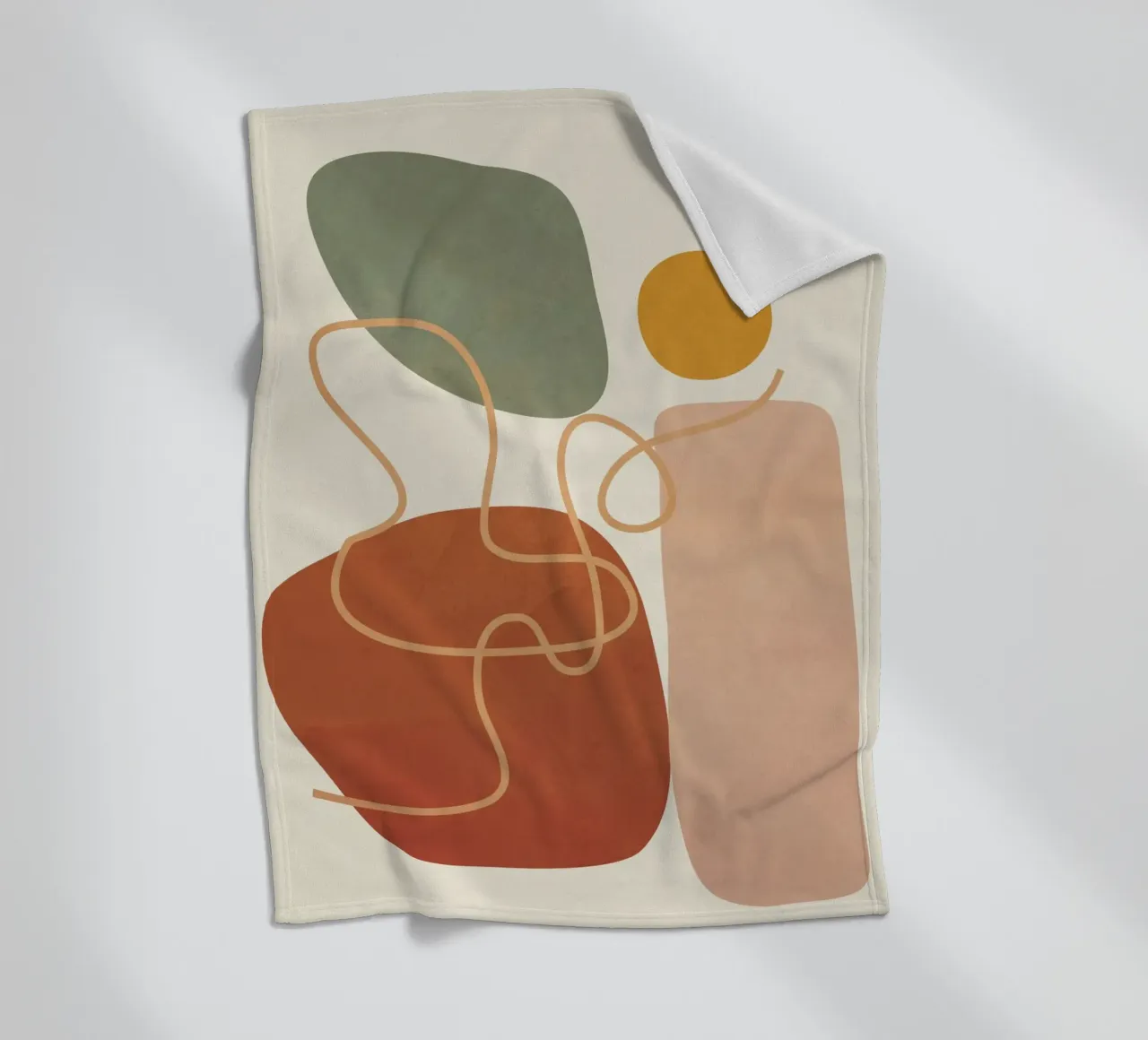 Geometry Abstract 2 coperta in pile da Flow Line