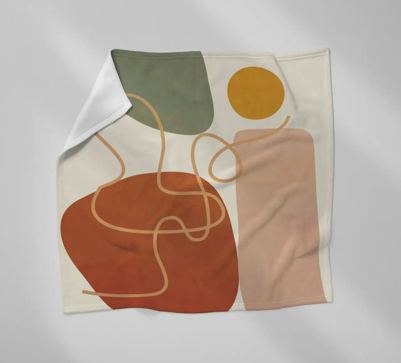 Geometry Abstract 2 coperta in pile da Flow Line