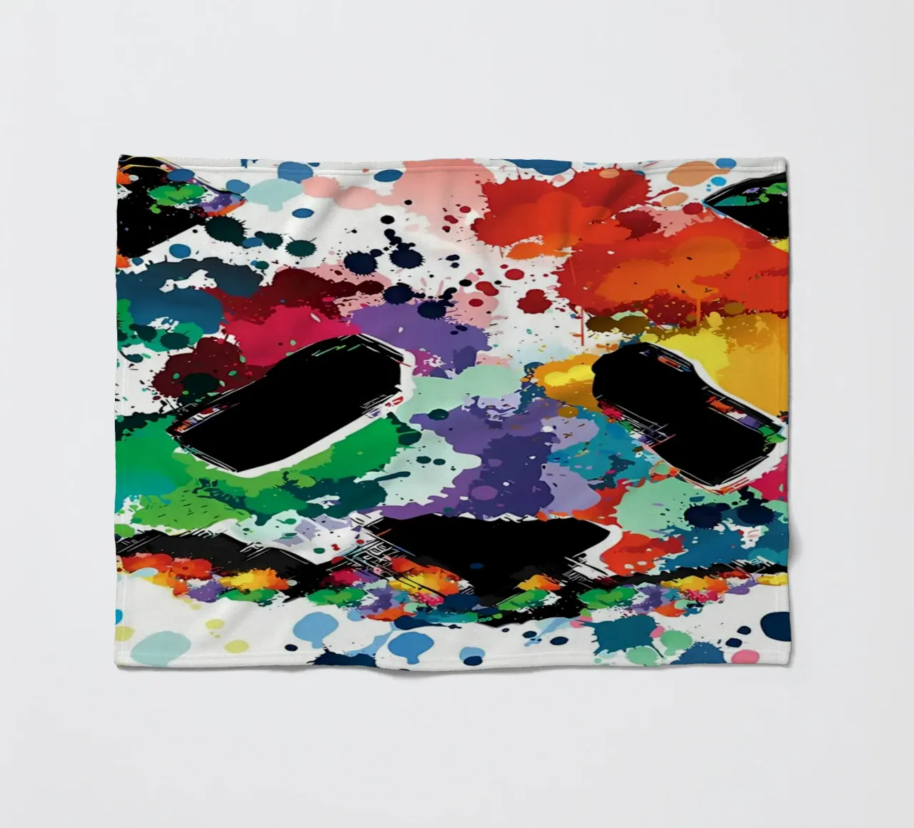 Spruzzi di panda coperta in pile da James M Coyle