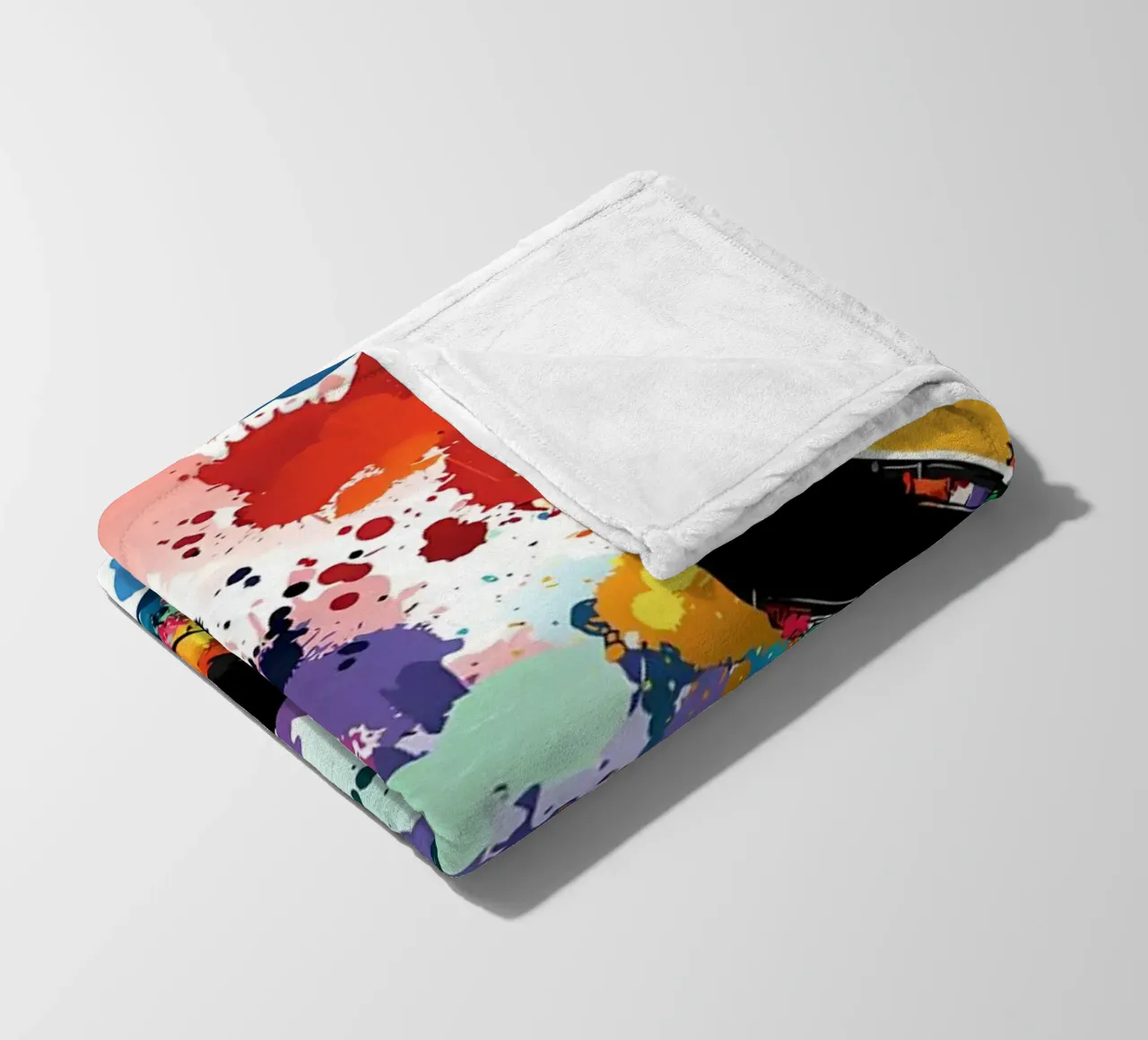 Spruzzi di panda coperta in pile da James M Coyle