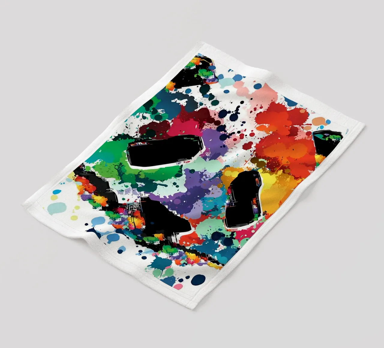 Spruzzi di panda coperta in pile da James M Coyle