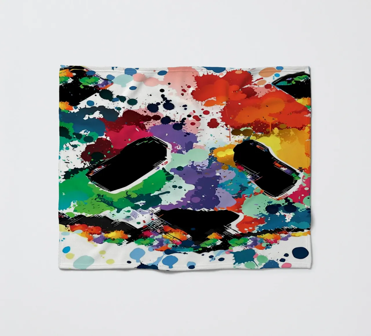 Spruzzi di panda coperta in pile da James M Coyle