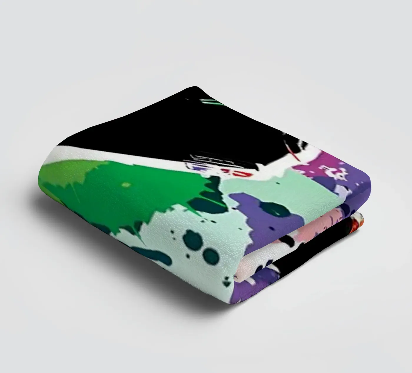 Splash panda towel by James M Coyle