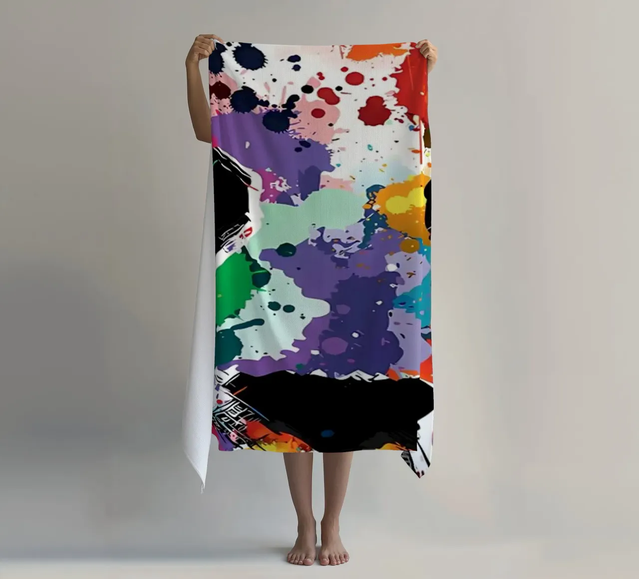 Spruzzi di panda telo mare da James M Coyle