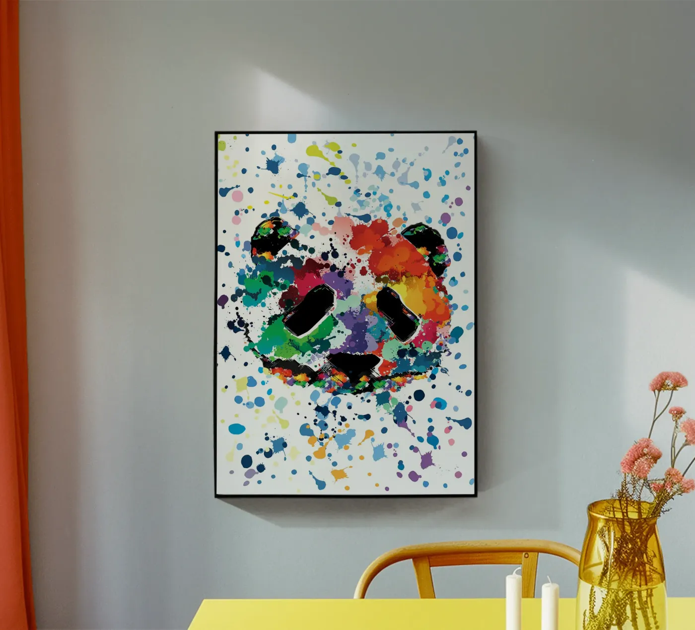 Spruzzi di panda plexiglass da James M Coyle