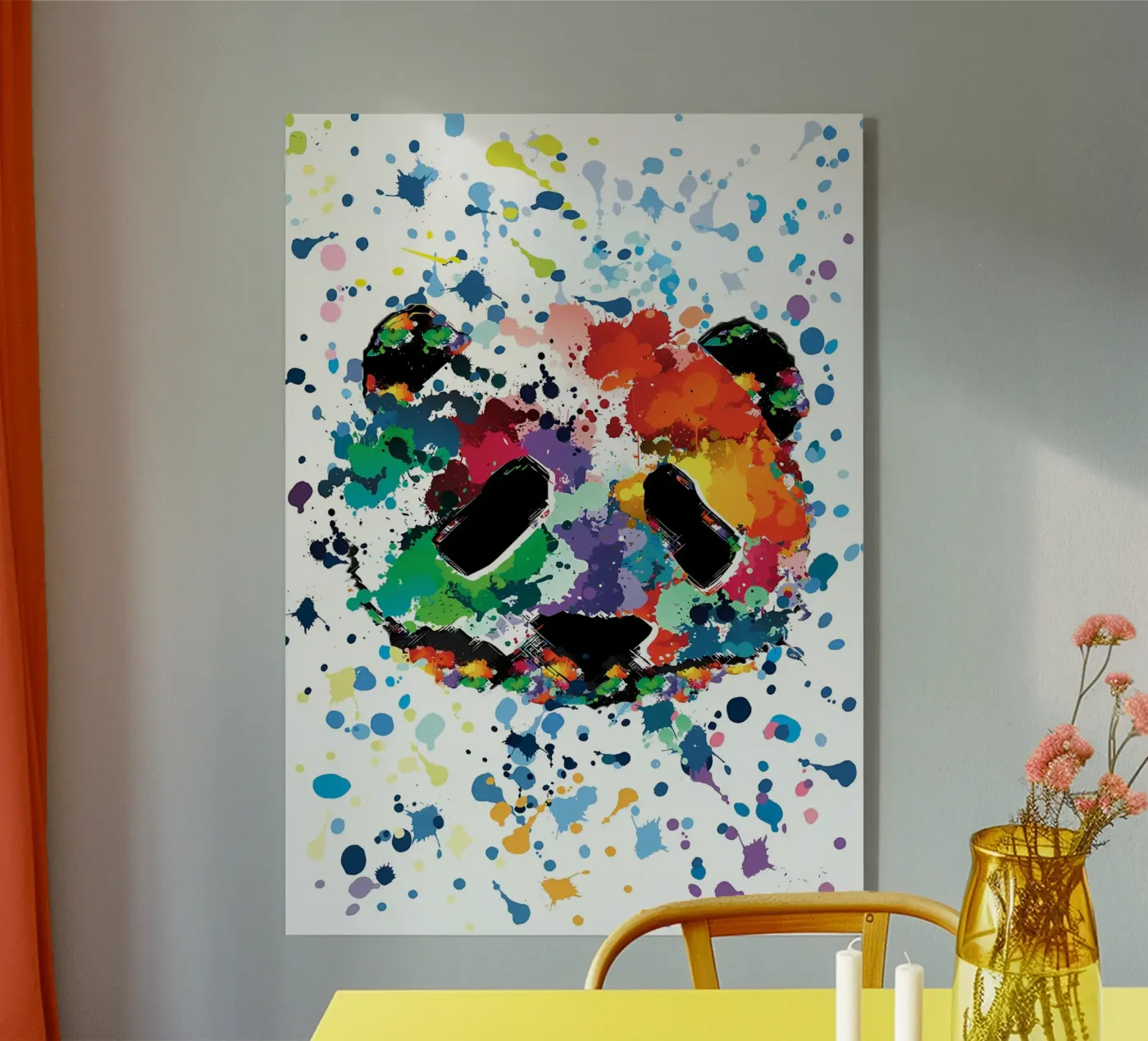 Spruzzi di panda plexiglass da James M Coyle