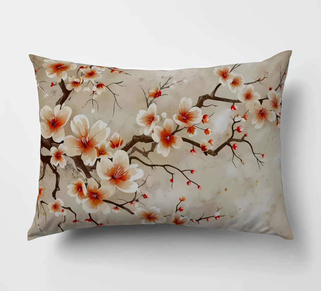 ciliegio in fiore giapponese cuscino da Rebecca Clark Wyrick