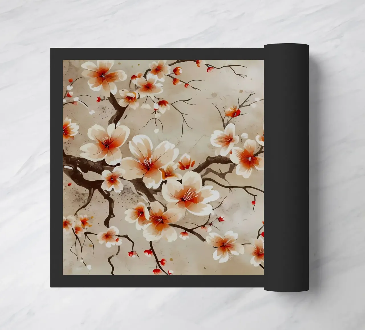 ciliegio in fiore giapponese zerbino da Rebecca Clark Wyrick