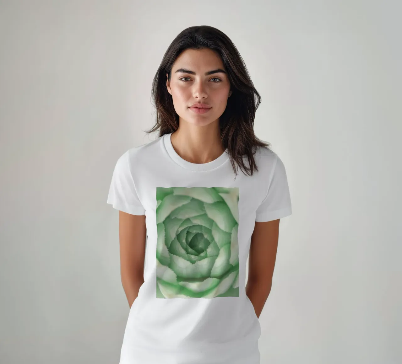 Geometric Succulent t-shirt da Moon  Bloom