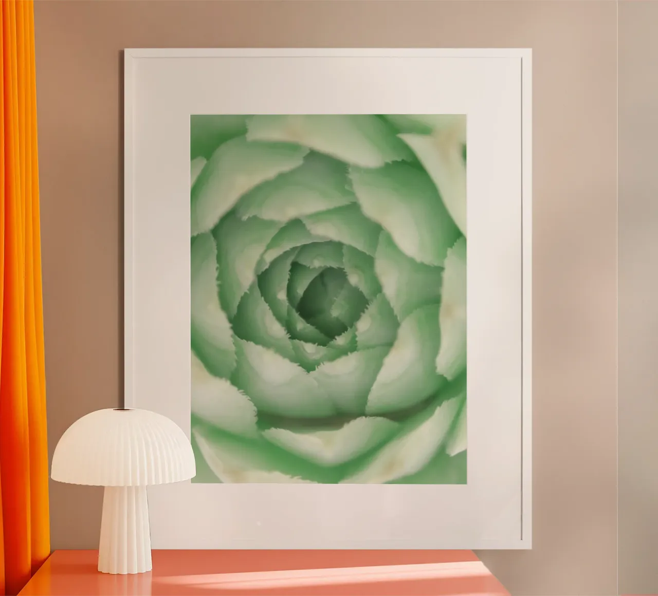 Geometric Succulent poster da Moon Bloom