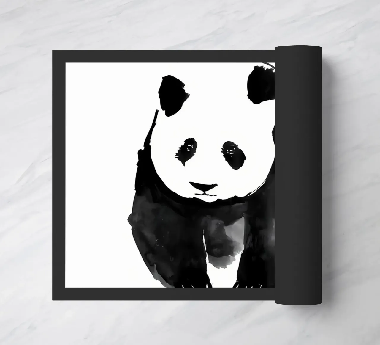 Ink Wash Panda zerbino da James M Coyle