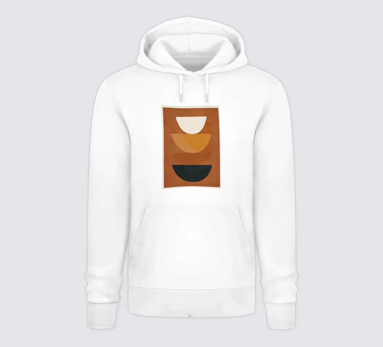 Abstract Style felpa con cappuccio da Flow Line