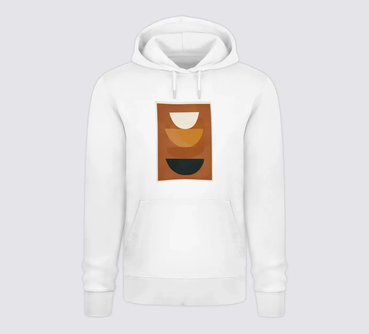 Abstract Style felpa con cappuccio da Flow Line