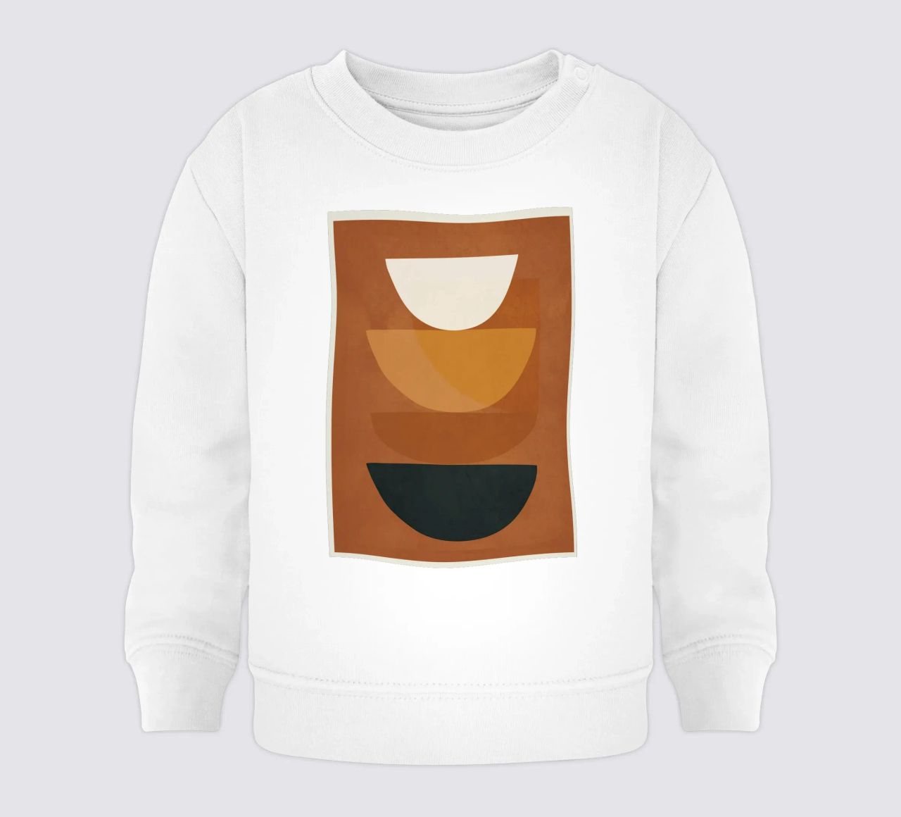 Abstract Style felpa neonato da Flow Line