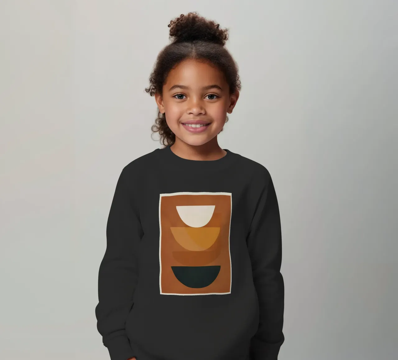 Abstract Style felpa bambino da Flow Line