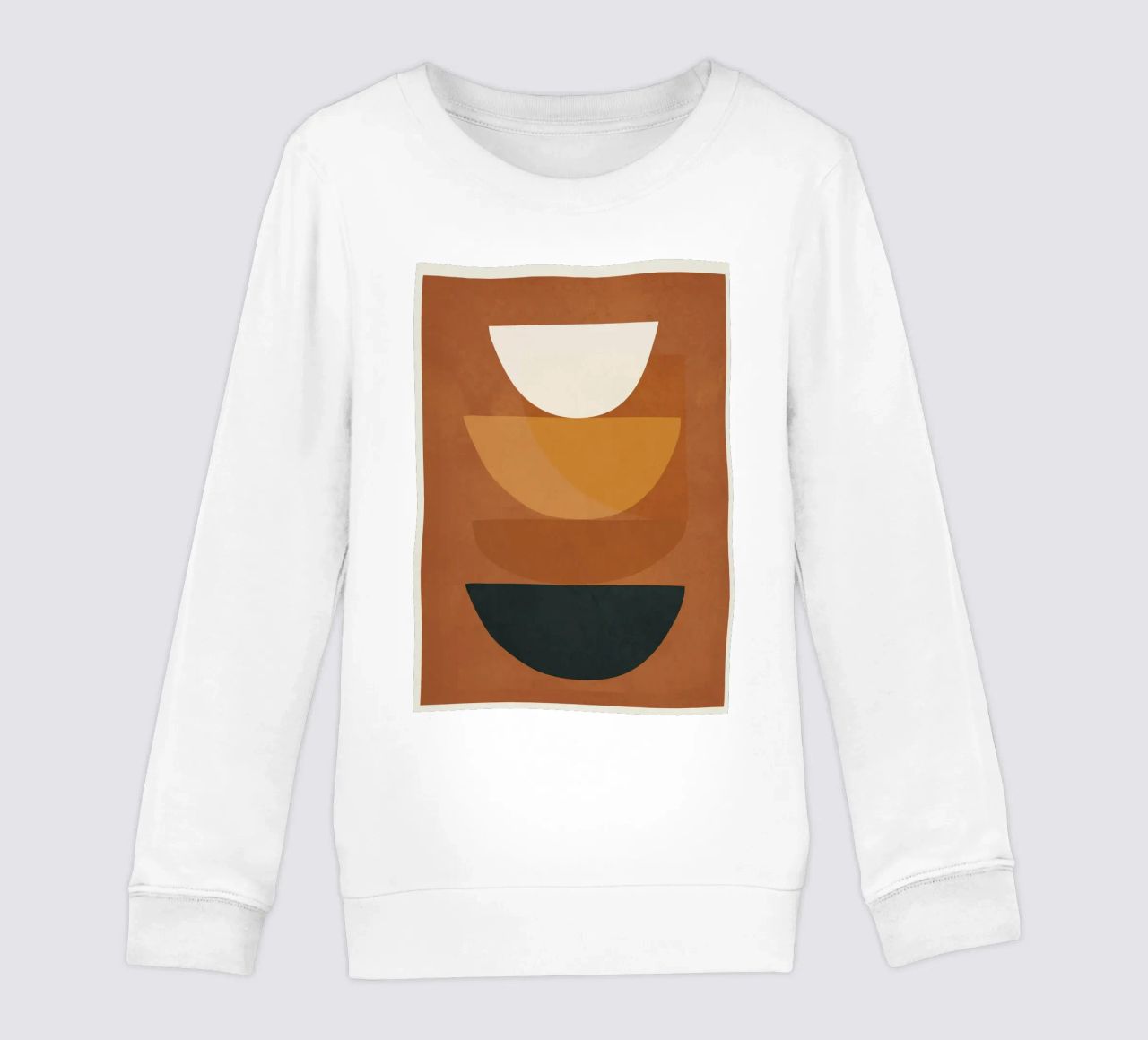 Abstract Style felpa bambino da Flow Line