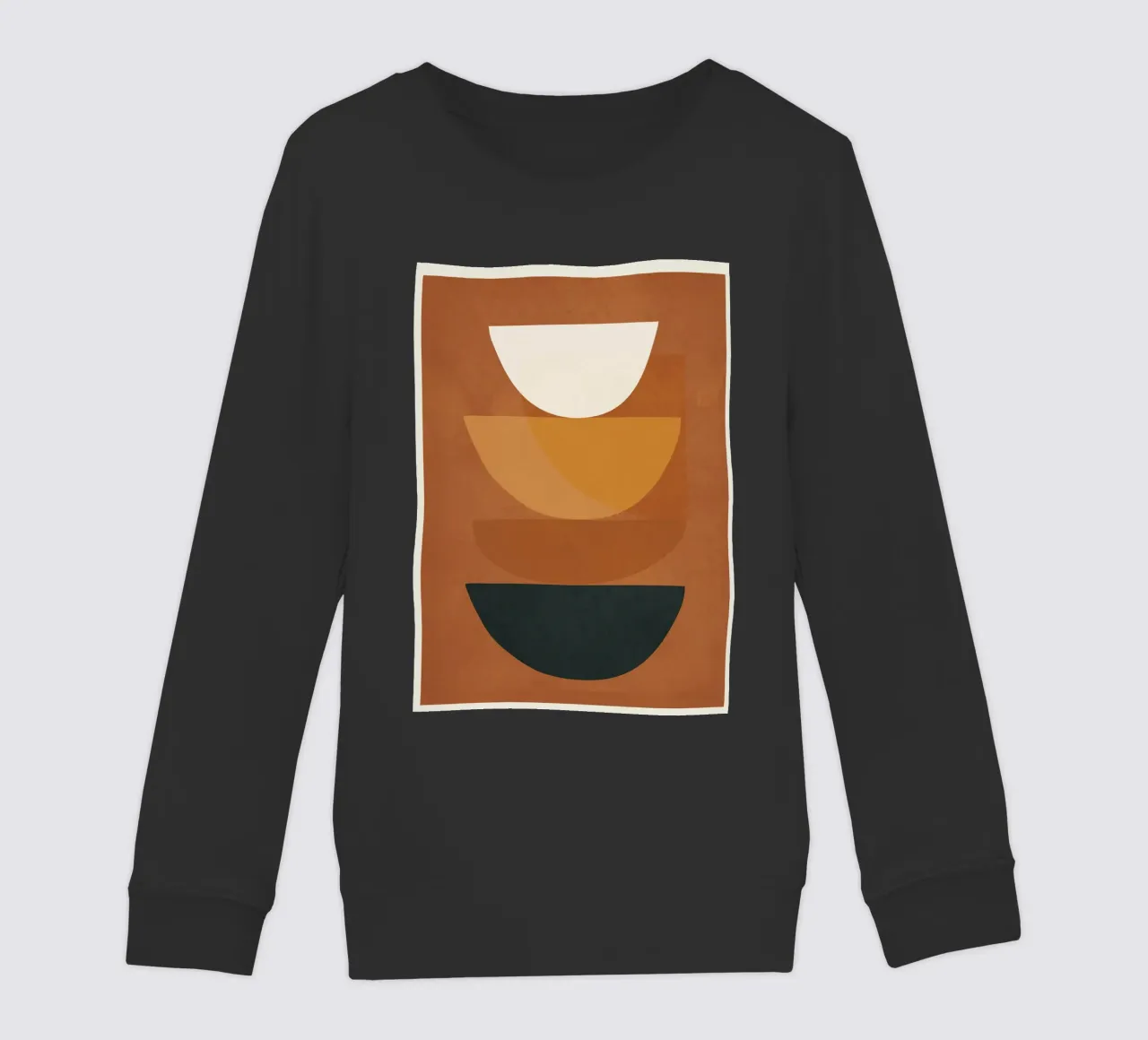 Abstract Style felpa bambino da Flow Line