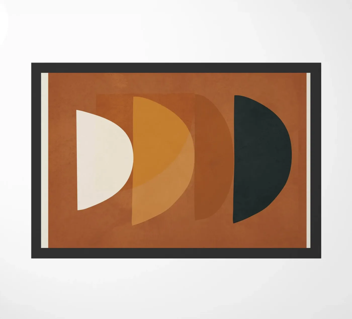 Abstract Style doormat by Flow Line