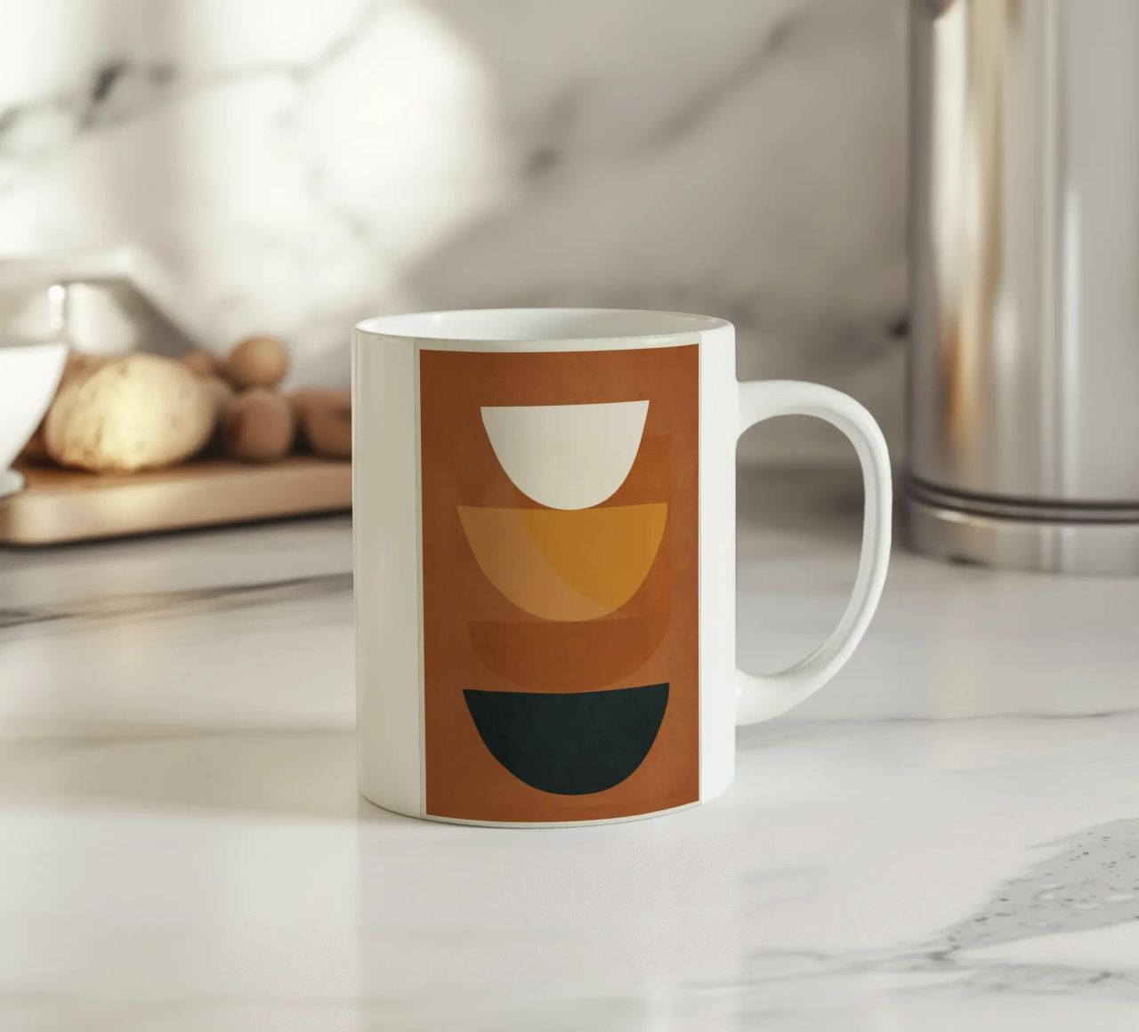Abstract Style tazza in ceramica da Flow Line