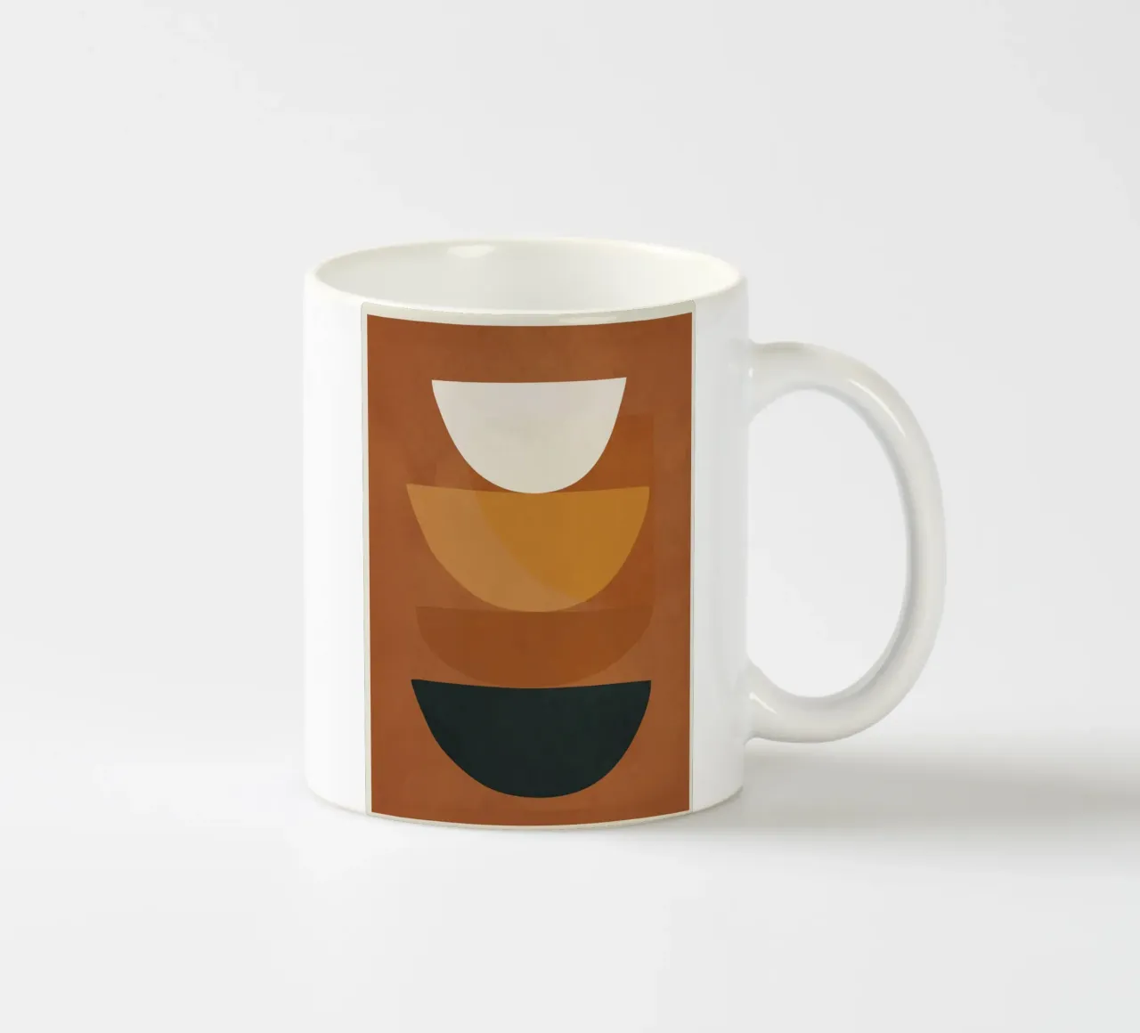 Abstract Style mug en céramique de Flow Line
