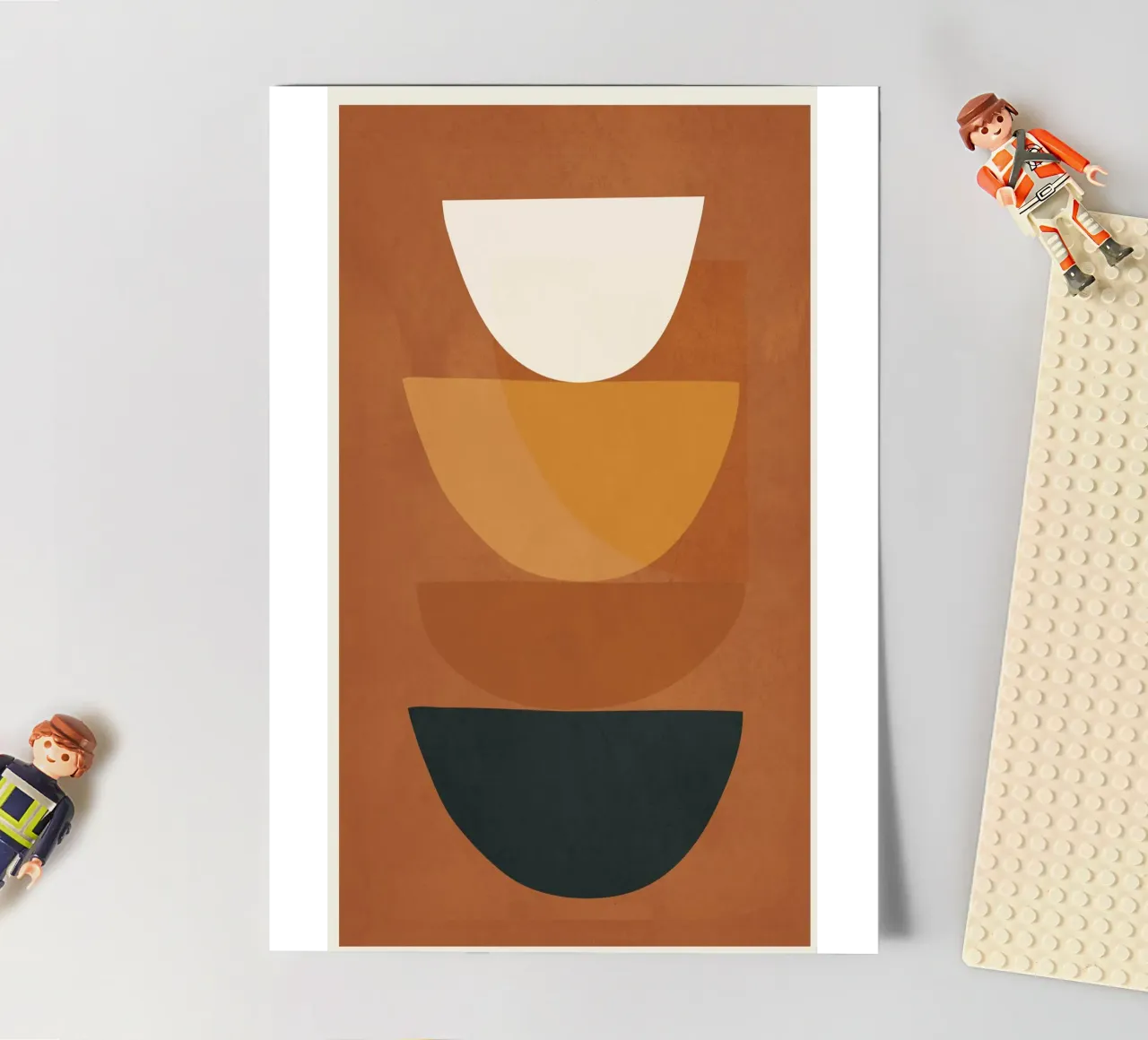 Abstract Style Stickerbogen von Flow Line