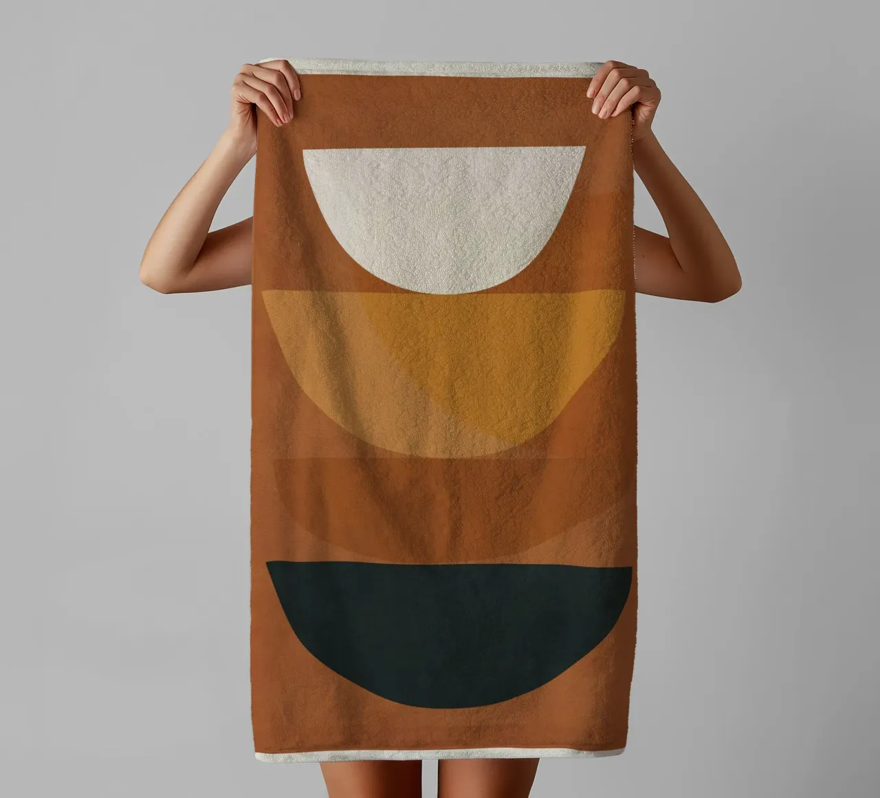 Abstract Style asciugamano da bagno da Flow Line