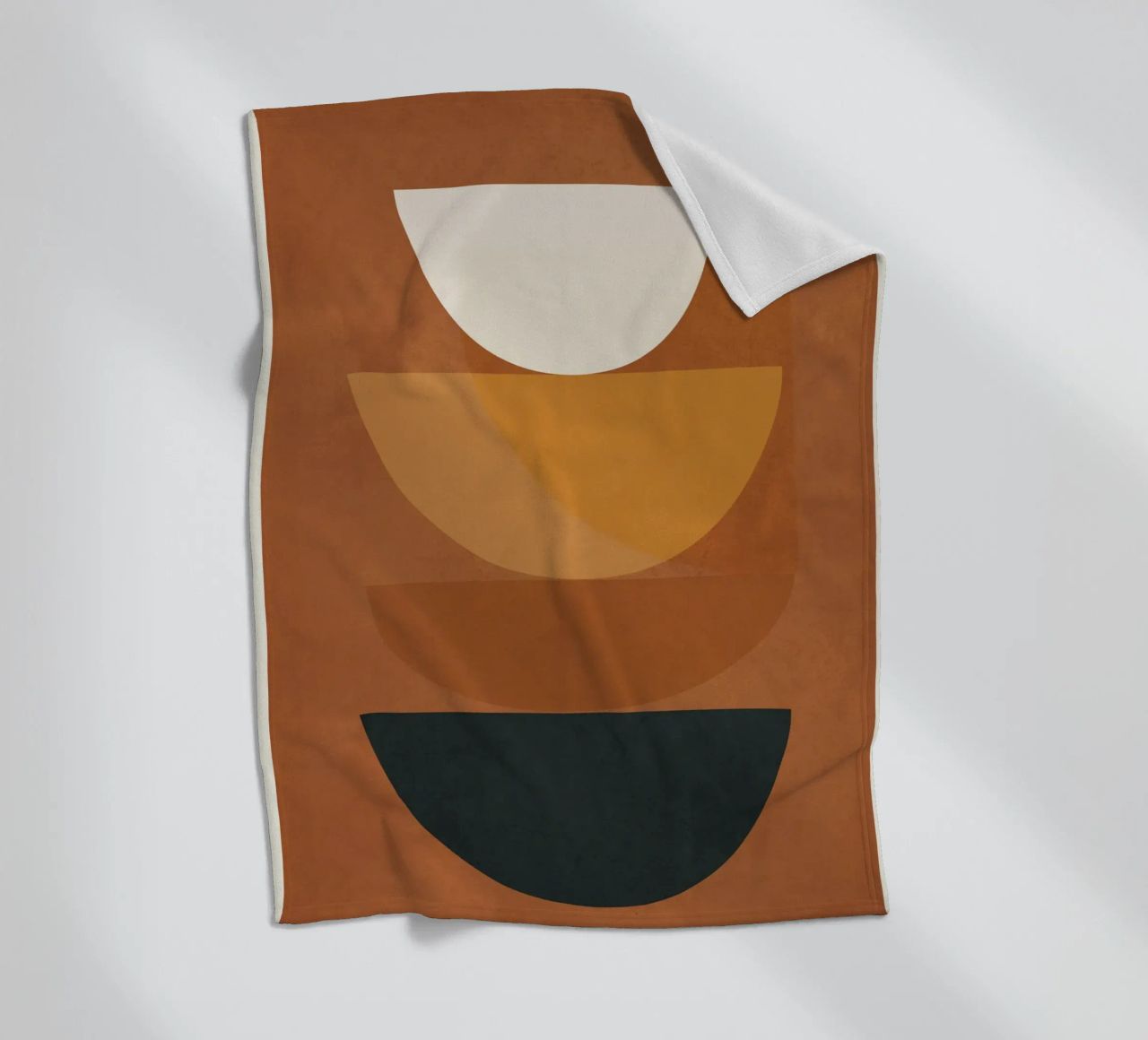 Abstract Style coperta in pile da Flow Line