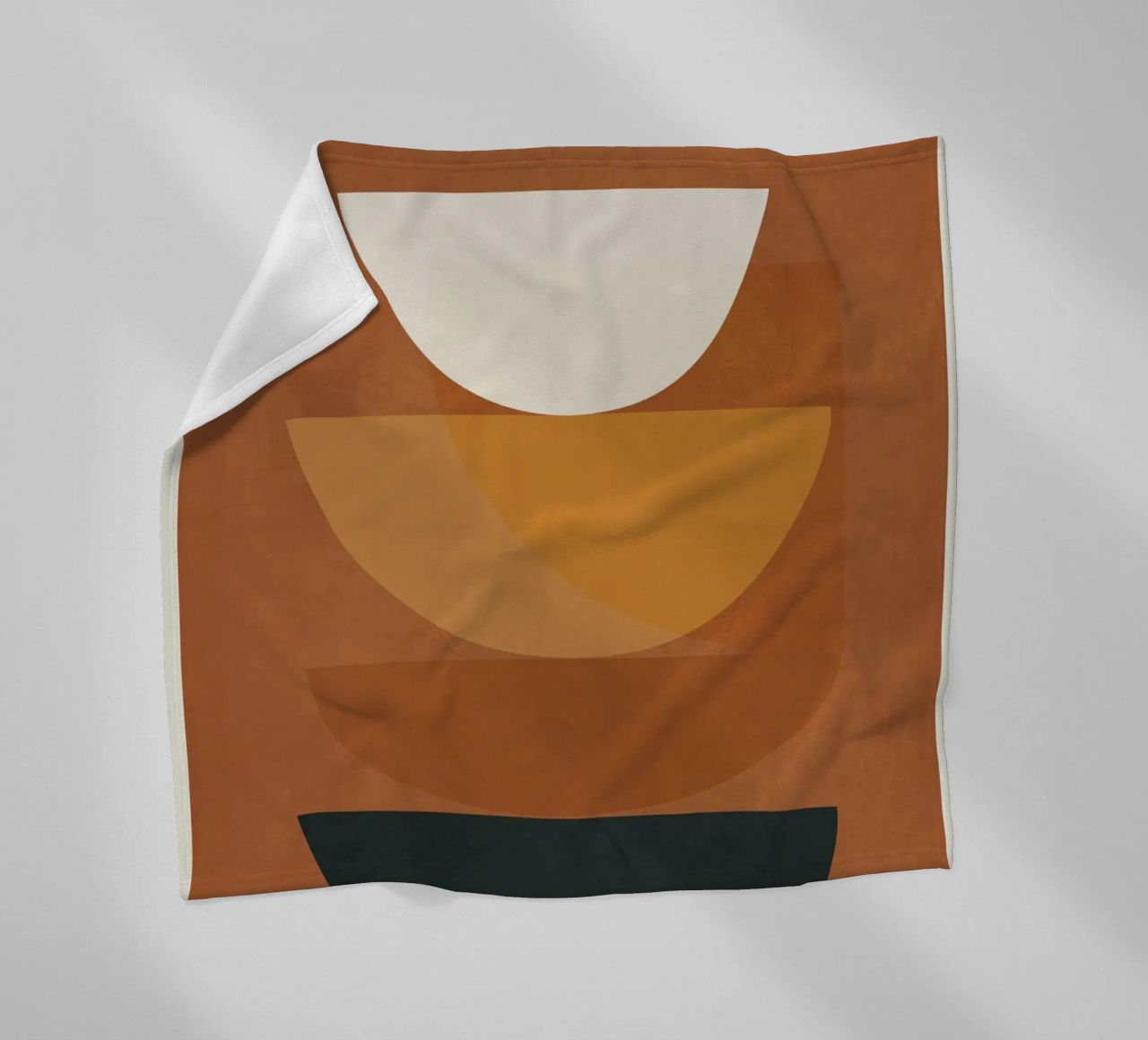 Abstract Style coperta in pile da Flow Line