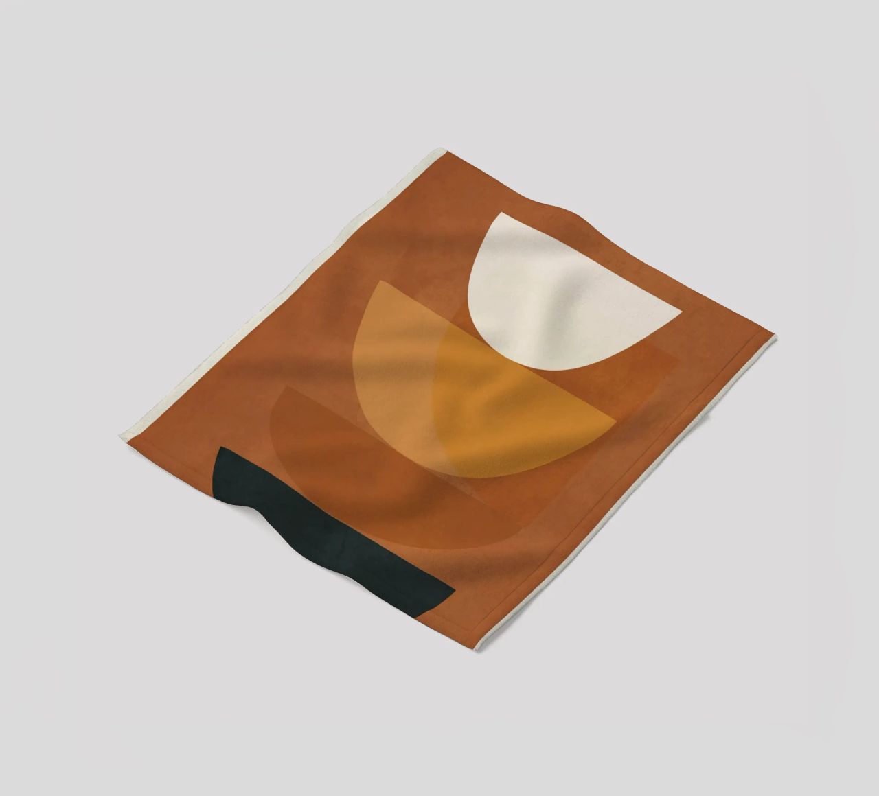 Abstract Style coperta in pile da Flow Line