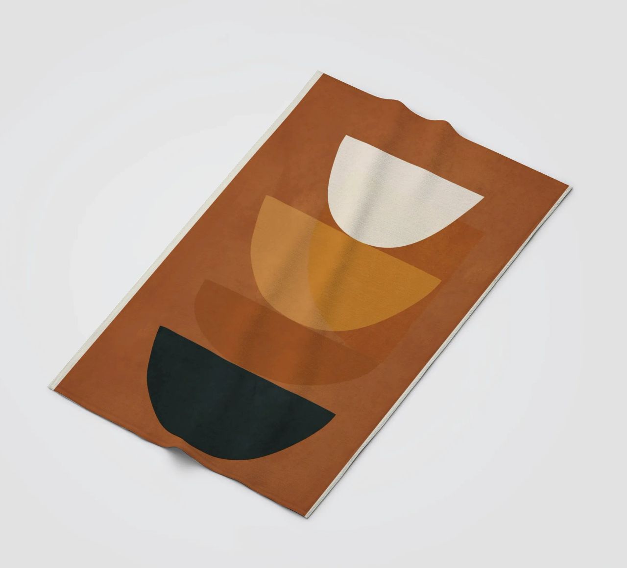 Abstract Style coperta in pile da Flow Line