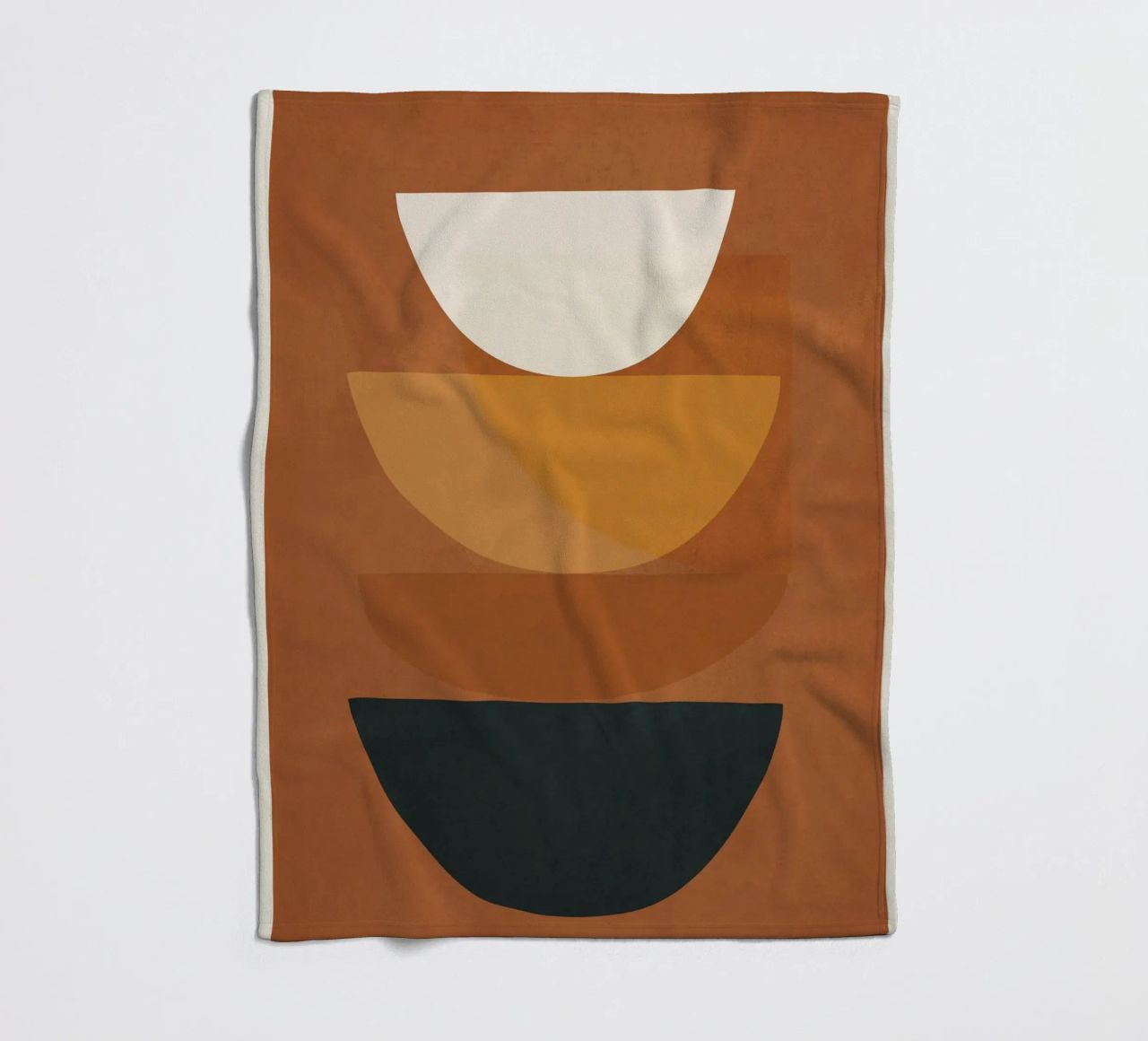 Abstract Style coperta in pile da Flow Line