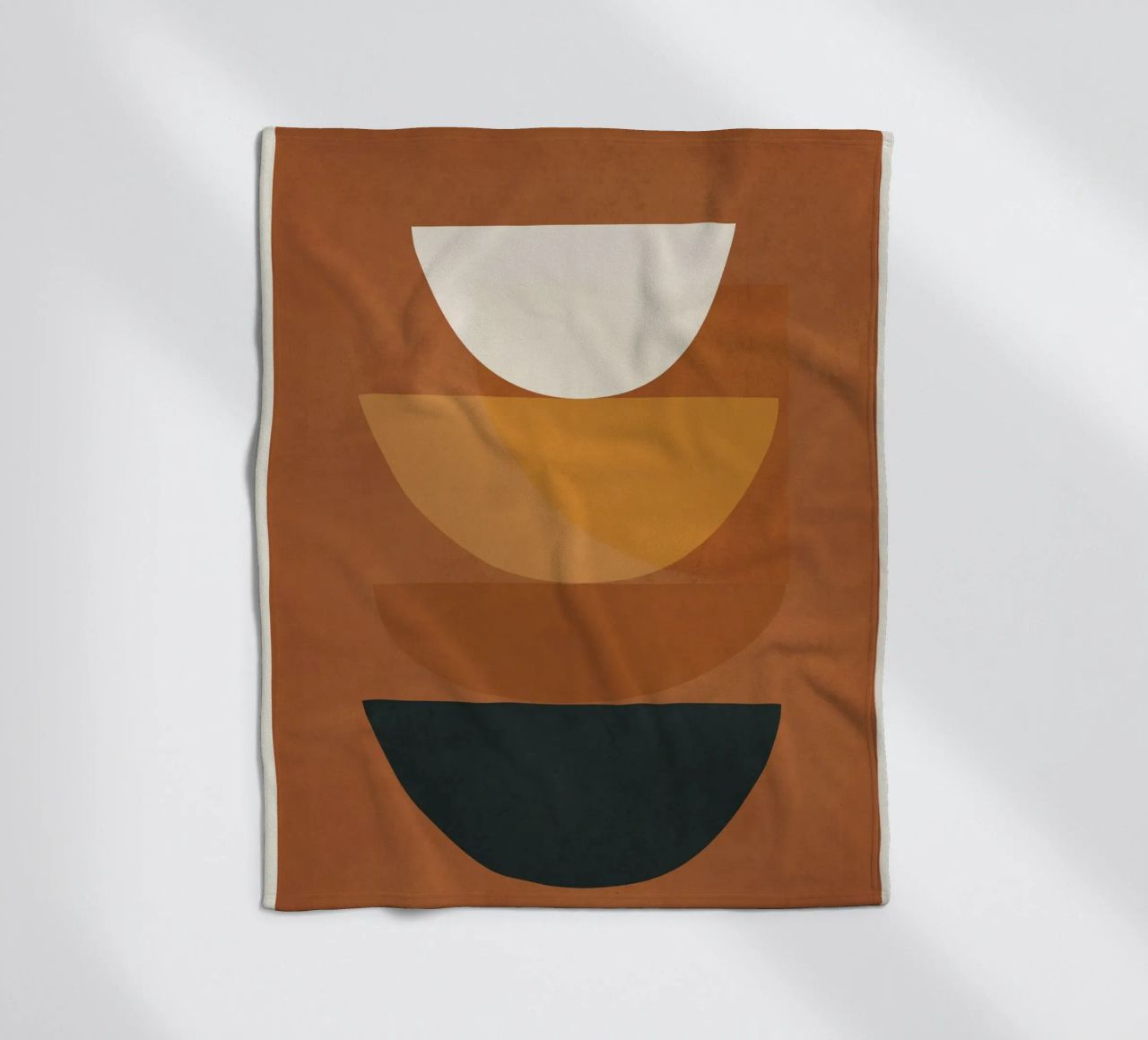 Abstract Style coperta in pile da Flow Line