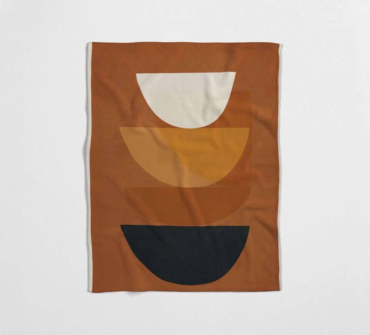 Abstract Style coperta in pile da Flow Line