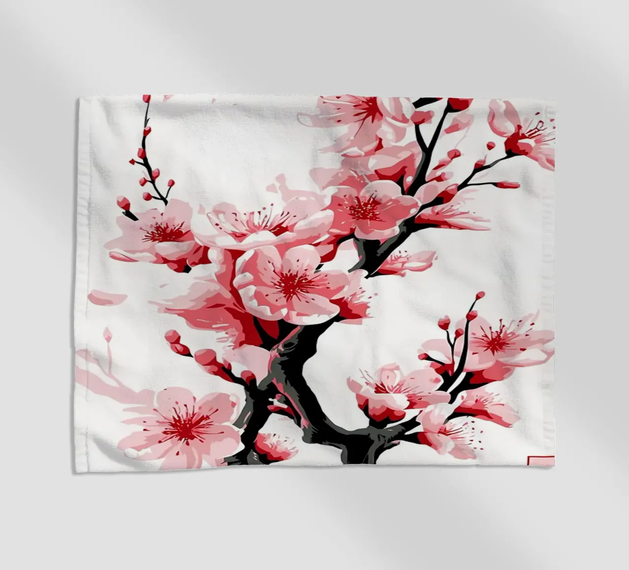 Fiori del ramo di Sakura telo mare da Rebecca Clark Wyrick