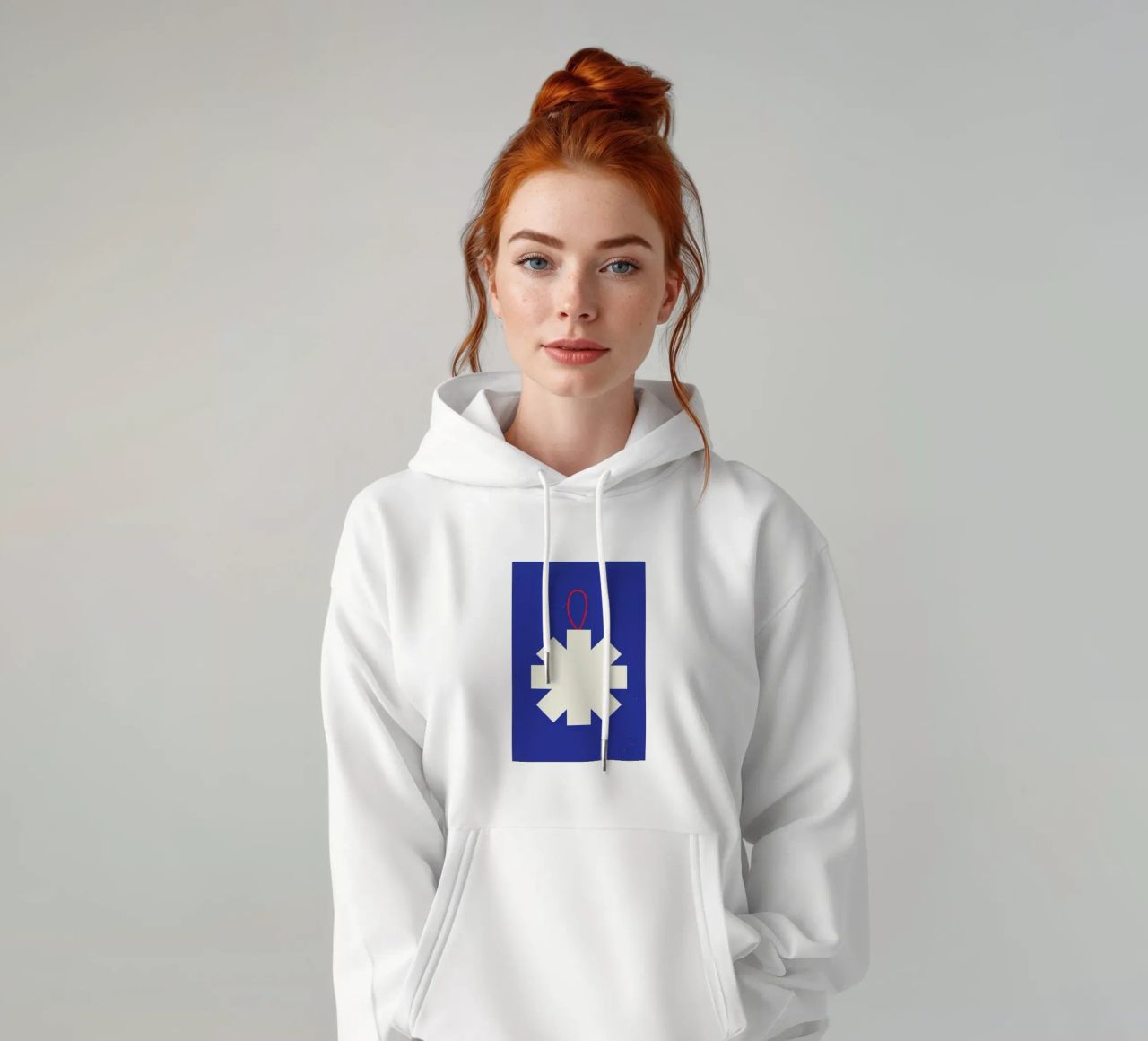 Simple Snowflake felpa con cappuccio da daylight design studio