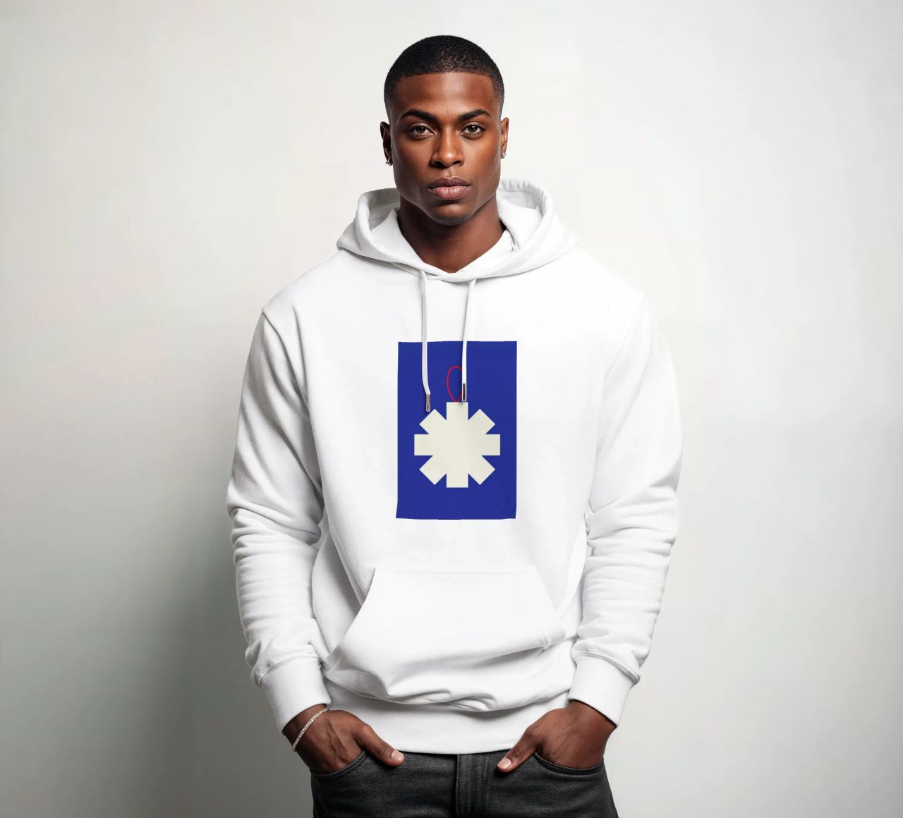 Simple Snowflake felpa con cappuccio da daylight design studio