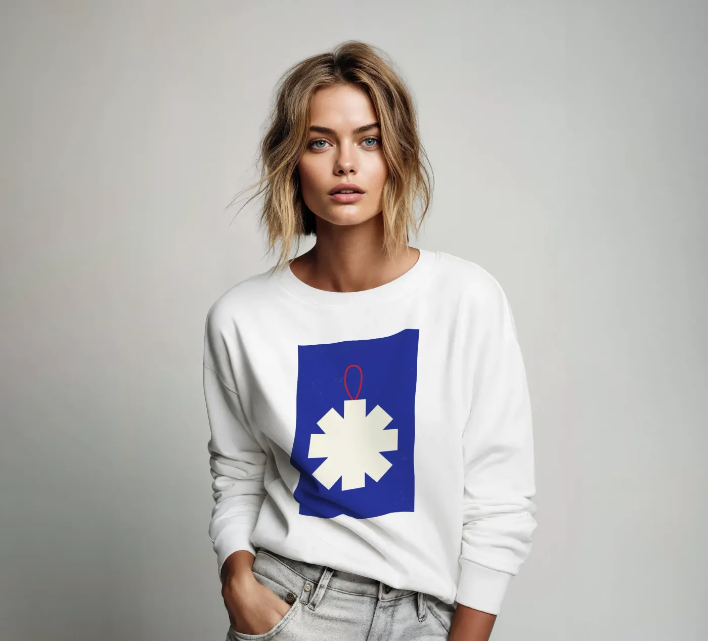 Simple Snowflake felpa da daylight design studio