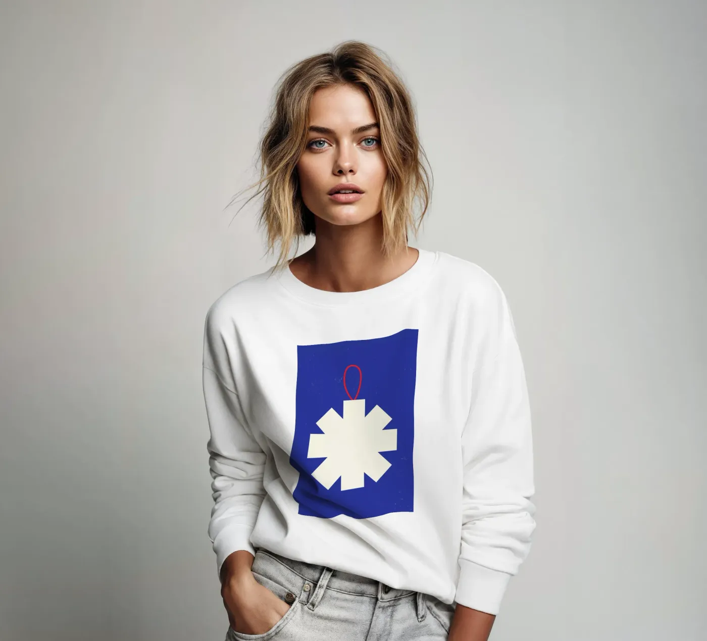 Simple Snowflake felpa da daylight design studio