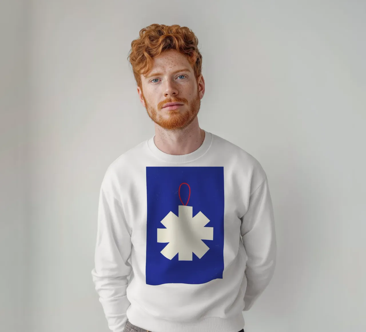 Simple Snowflake felpa da daylight design studio