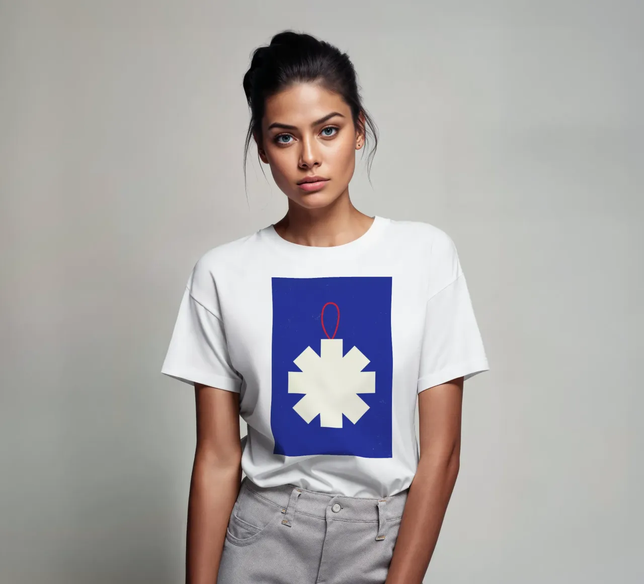 Simple Snowflake t-shirt van daylight design studio