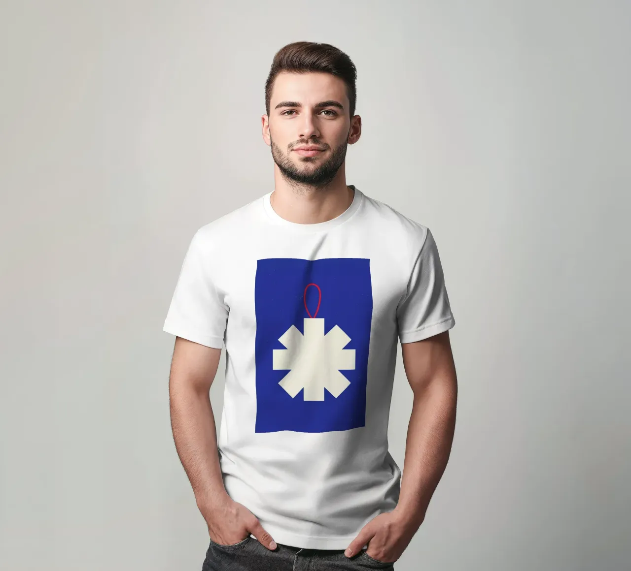 Simple Snowflake t-shirt de daylight design studio